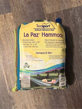 La Paz Hammock - Multicolor Stripe